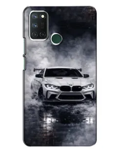 Чехол для Realme 7i с картинкой «BMW сквозь туман»