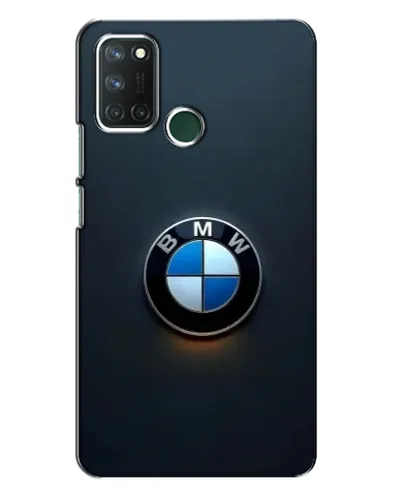Чехол для Realme 7i с картинкой «Логотип BMW — минимализм»