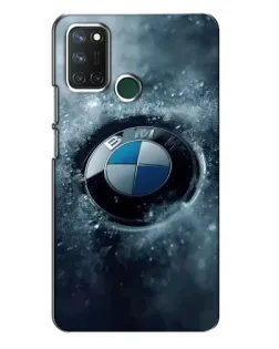 Чехол для Realme 7i с картинкой «Логотип BMW — лед» Чехол для Realme 7i с картинкой «Логотип BMW — лед»