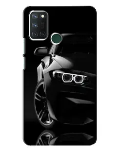 Чехол для Realme 7i с картинкой «Черная BMW — профиль» Чехол для Realme 7i с картинкой «Черная BMW — профиль»