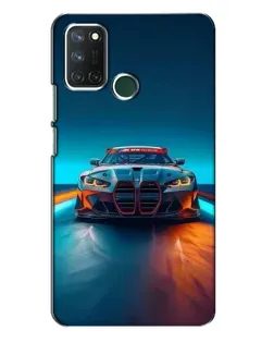Чехол для Realme 7i с картинкой «BMW — огни неона» Чехол для Realme 7i с картинкой «BMW — огни неона»