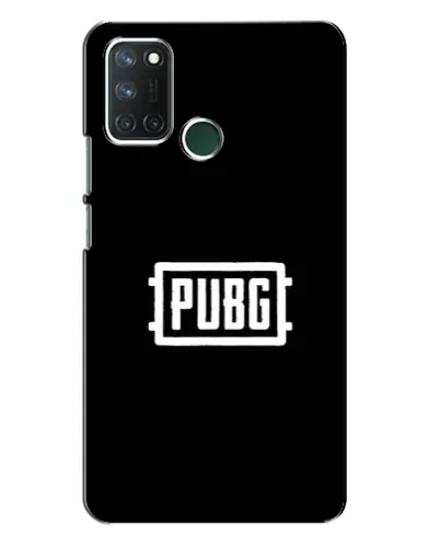 Чехол для Realme 7i с картинкой «Лого BMW — металлический блеск»