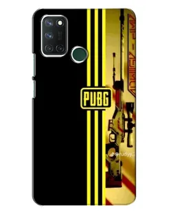 Чехол для Realme 7i с картинкой «PUBG — камуфляжный шлем»