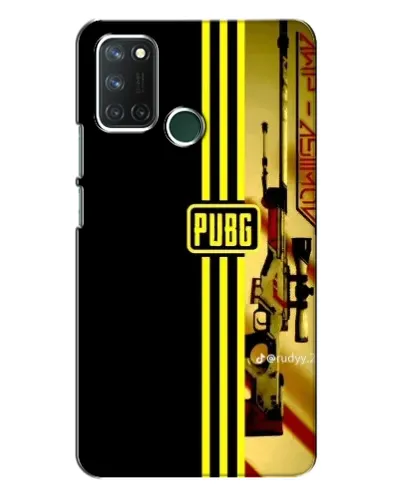 Чехол для Realme 7i с картинкой «PUBG — камуфляжный шлем»