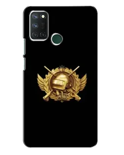 Чехол для Realme 7i с картинкой «PUBG — оранжевый градиент»