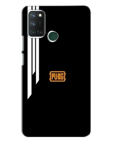 Чехол для Realme 7i с картинкой «PUBG — вертикальные линии»