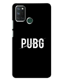Чехол для Realme 7i с картинкой «PUBG — белый логотип»