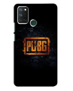 Чехол для Realme 7i с картинкой «PUBG — золотой логотип»