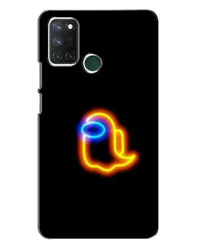 Чехол для Realme 7i с картинкой «Among Us неоновое сияние» Чехол для Realme 7i с картинкой «Among Us неоновое сияние»
