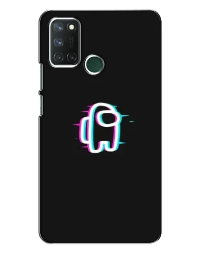 Чехол для Realme 7i с картинкой «Among Us неон» Чехол для Realme 7i с картинкой «Among Us неон»