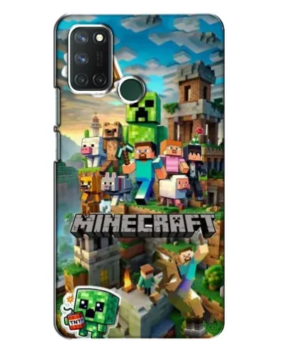 Чехол для Realme 7i с картинкой «Замок Minecraft» Чехол для Realme 7i с картинкой «Замок Minecraft»