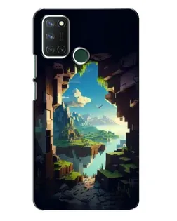 Чехол для Realme 7i с картинкой «Вид из пещеры»