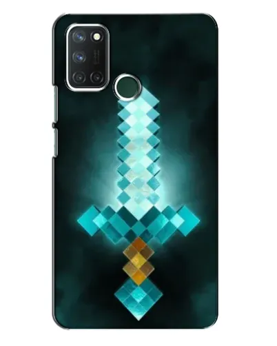 Чехол для Realme 7i с картинкой «Алмазный меч неон» Чехол для Realme 7i с картинкой «Алмазный меч неон»