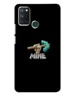 Чехол для Realme 7i с картинкой «Алмазная кирка»