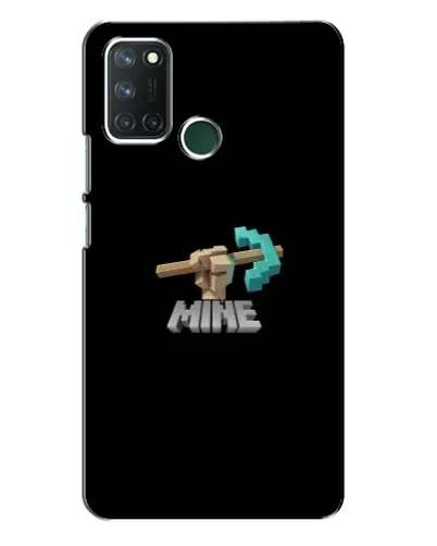 Чехол для Realme 7i с картинкой «Алмазная кирка» Чехол для Realme 7i с картинкой «Алмазная кирка»