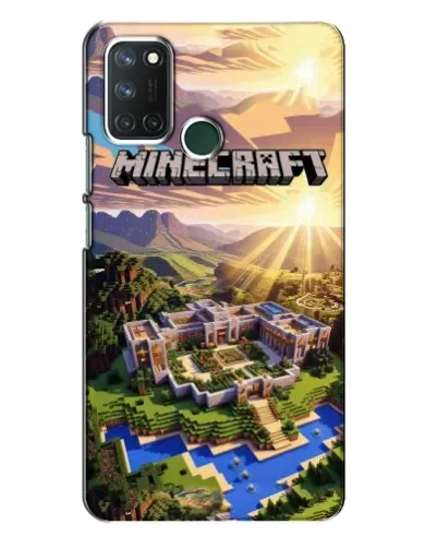 Чехол для Realme 7i с картинкой «Minecraft панорама» Чехол для Realme 7i с картинкой «Minecraft панорама»