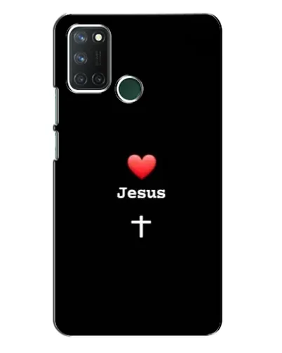 Чехол для Realme 7i с картинкой «Сердце - Jesus» Чехол для Realme 7i с картинкой «Сердце - Jesus»