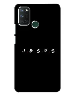 Чехол для Realme 7i с картинкой «Точки веры J.E.S.U.S.»