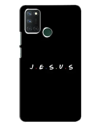 Чехол для Realme 7i с картинкой «Точки веры J.E.S.U.S.» Чехол для Realme 7i с картинкой «Точки веры J.E.S.U.S.»
