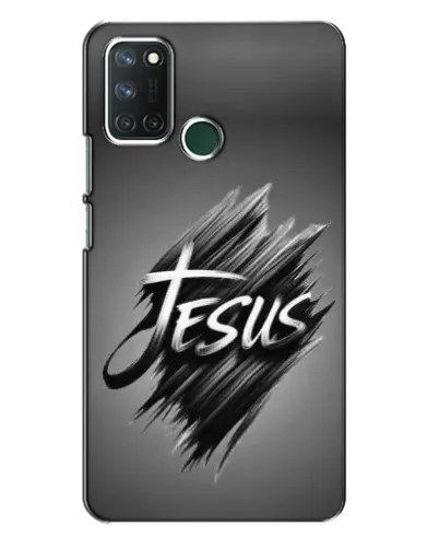 Чехол для Realme 7i с картинкой «Надпись Jesus Graffiti» Чехол для Realme 7i с картинкой «Надпись Jesus Graffiti»