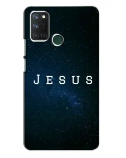Чехол для Realme 7i с картинкой «Звездное небо Jesus»