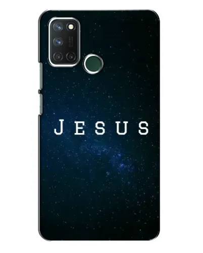 Чехол для Realme 7i с картинкой «Звездное небо Jesus» Чехол для Realme 7i с картинкой «Звездное небо Jesus»
