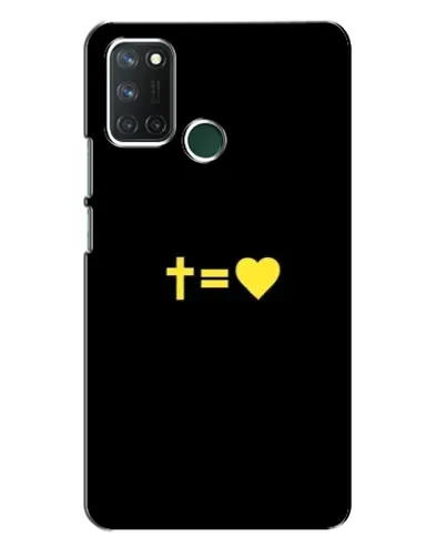 Чехол для Realme 7i с картинкой «Сердце и Крест» Чехол для Realme 7i с картинкой «Сердце и Крест»