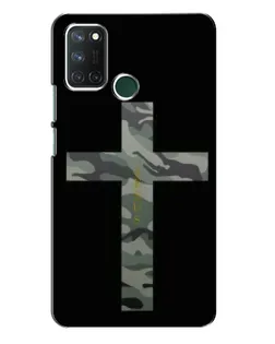 Чехол для Realme 7i с картинкой «Милитари Крест»