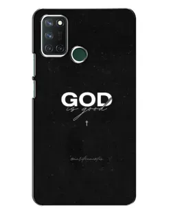 Чехол для Realme 7i с картинкой «GOD — Бог над всем»