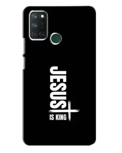Чехол для Realme 7i с картинкой «Вертикаль веры Jesus»