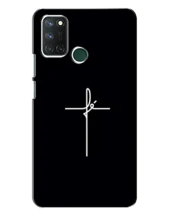 Чехол для Realme 7i с картинкой «Тонкий крест»