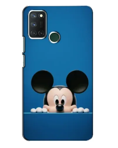 Чехол для Realme 7i с картинкой «Микки выглядывает» Чехол для Realme 7i с картинкой «Микки выглядывает»
