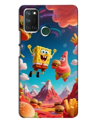 Чехол для Realme 7i с картинкой «Космический фастфуд» Чехол для Realme 7i с картинкой «Космический фастфуд»