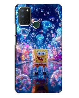Чехол для Realme 7i с картинкой «Неоновый океан»