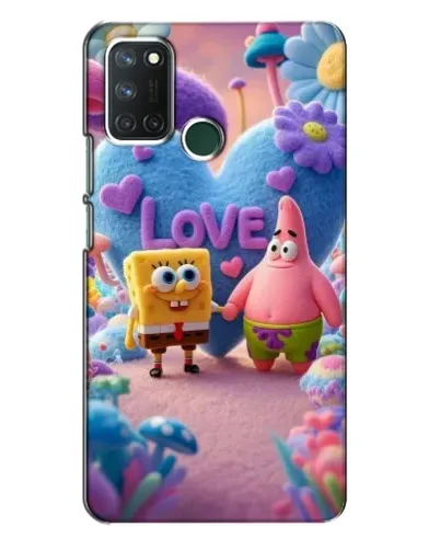 Чехол для Realme 7i с картинкой «Губка Боб Патрик» Чехол для Realme 7i с картинкой «Губка Боб Патрик»