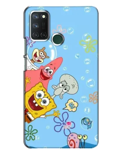 Чехол для Realme 7i с картинкой «Веселые пузырьки» Чехол для Realme 7i с картинкой «Веселые пузырьки»