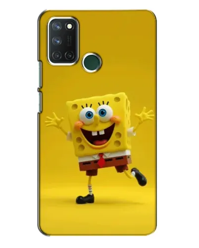 Чехол для Realme 7i с картинкой «Позитивный Губка Боб» Чехол для Realme 7i с картинкой «Позитивный Губка Боб»