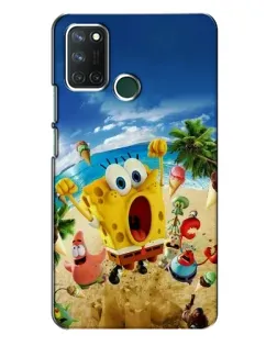 Чехол для Realme 7i с картинкой «Развлечения на пляже»