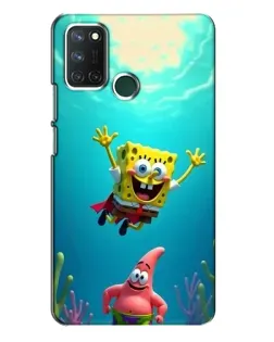 Чехол для Realme 7i с картинкой «Спанч Боб под водой» Чехол для Realme 7i с картинкой «Спанч Боб под водой»