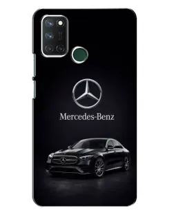 Чехол для Realme 7i с картинкой «Mercedes — решетка радиатора»