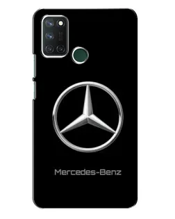 Чехол для Realme 7i с картинкой «Mercedes Silver Logo»