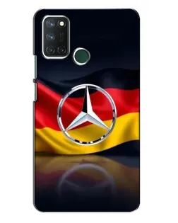 Чехол для Realme 7i с картинкой «Mercedes — флаг Германии»