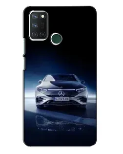 Чехол для Realme 7i с картинкой «Ночной Mercedes EQ»