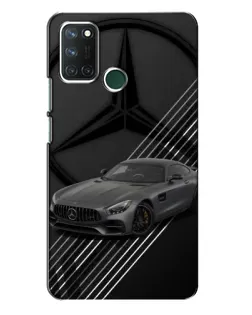 Чехол для Realme 7i с картинкой «Mercedes AMG — графика»