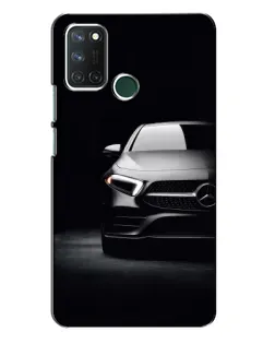 Чехол для Realme 7i с картинкой «Свет фар Mercedes»