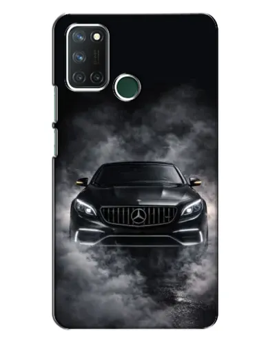 Чехол для Realme 7i с картинкой «Mercedes в дыму» Чехол для Realme 7i с картинкой «Mercedes в дыму»