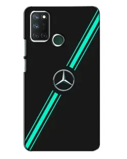 Чехол для Realme 7i с картинкой «Спортивные линии Mercedes» Чехол для Realme 7i с картинкой «Спортивные линии Mercedes»