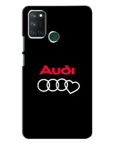 Чехол для Realme 7i с картинкой «Логотип Audi Heart»