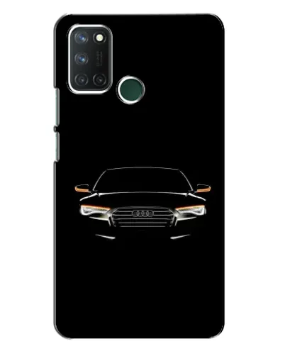 Чехол для Realme 7i с картинкой «Audi — ночной контур»