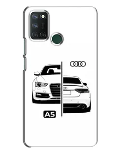 Чохол для Realme 7i з картинкою «Audi — контрастний дизайн» Чохол для Realme 7i з картинкою «Audi — контрастний дизайн»